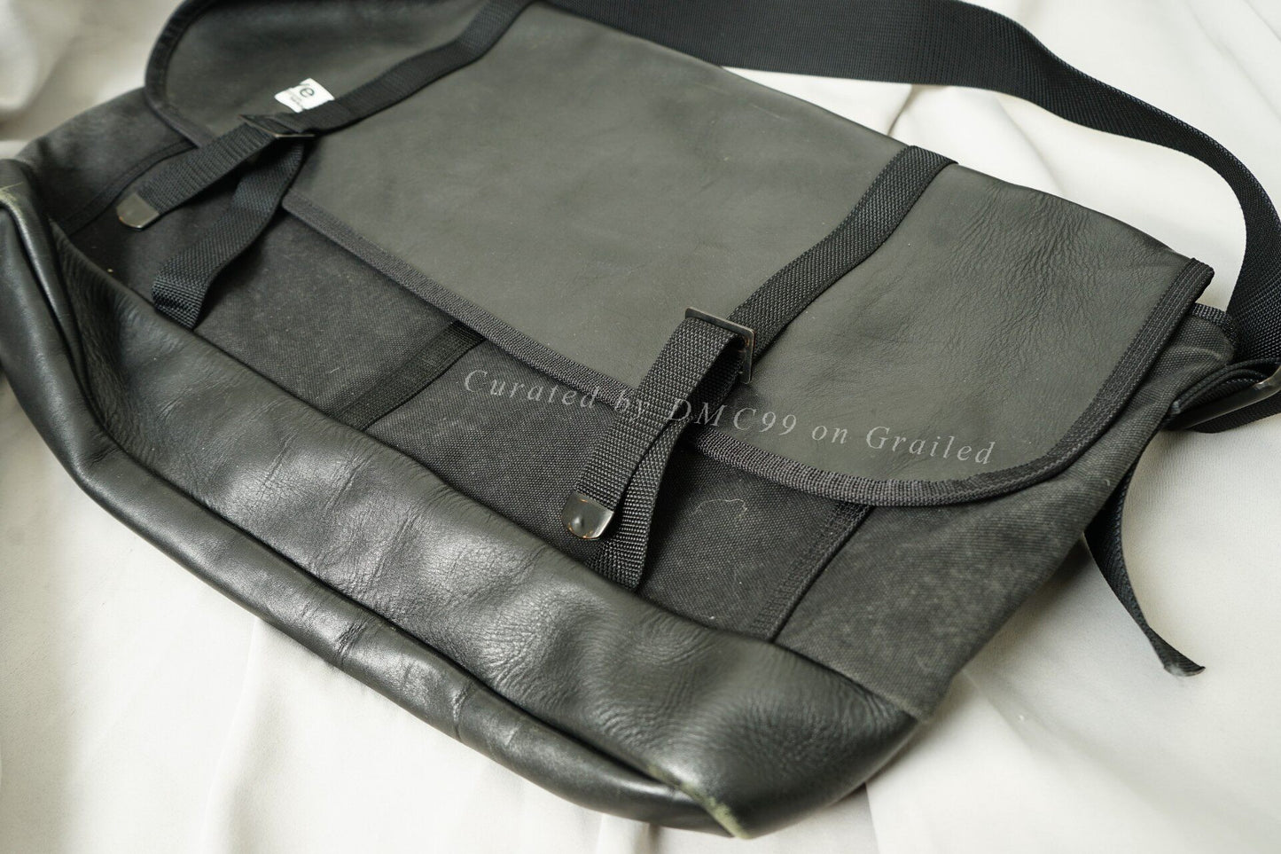 Comme des Garcons CDG Patchwork Messenger Bag