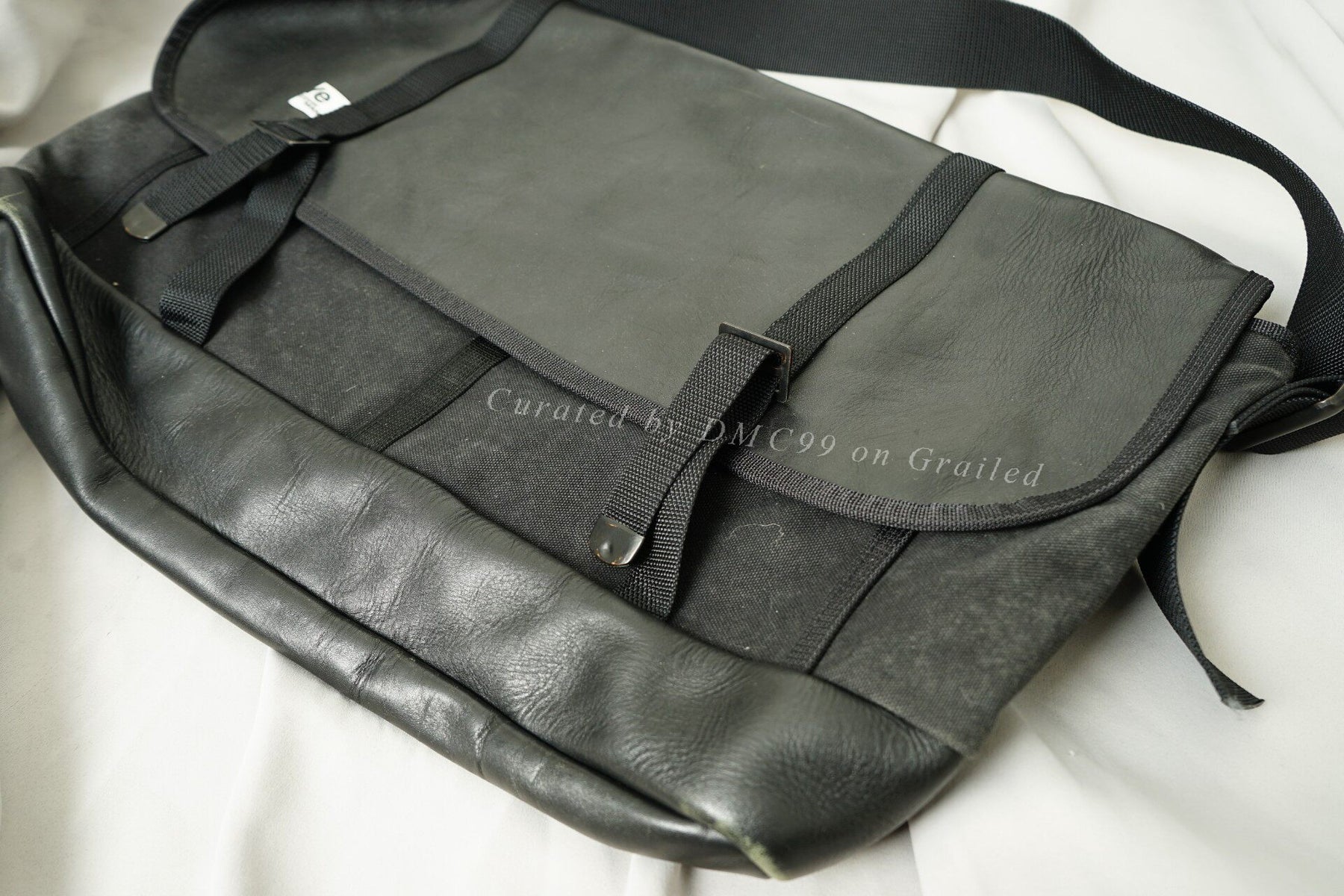 Comme des Garcons CDG Patchwork Messenger Bag
