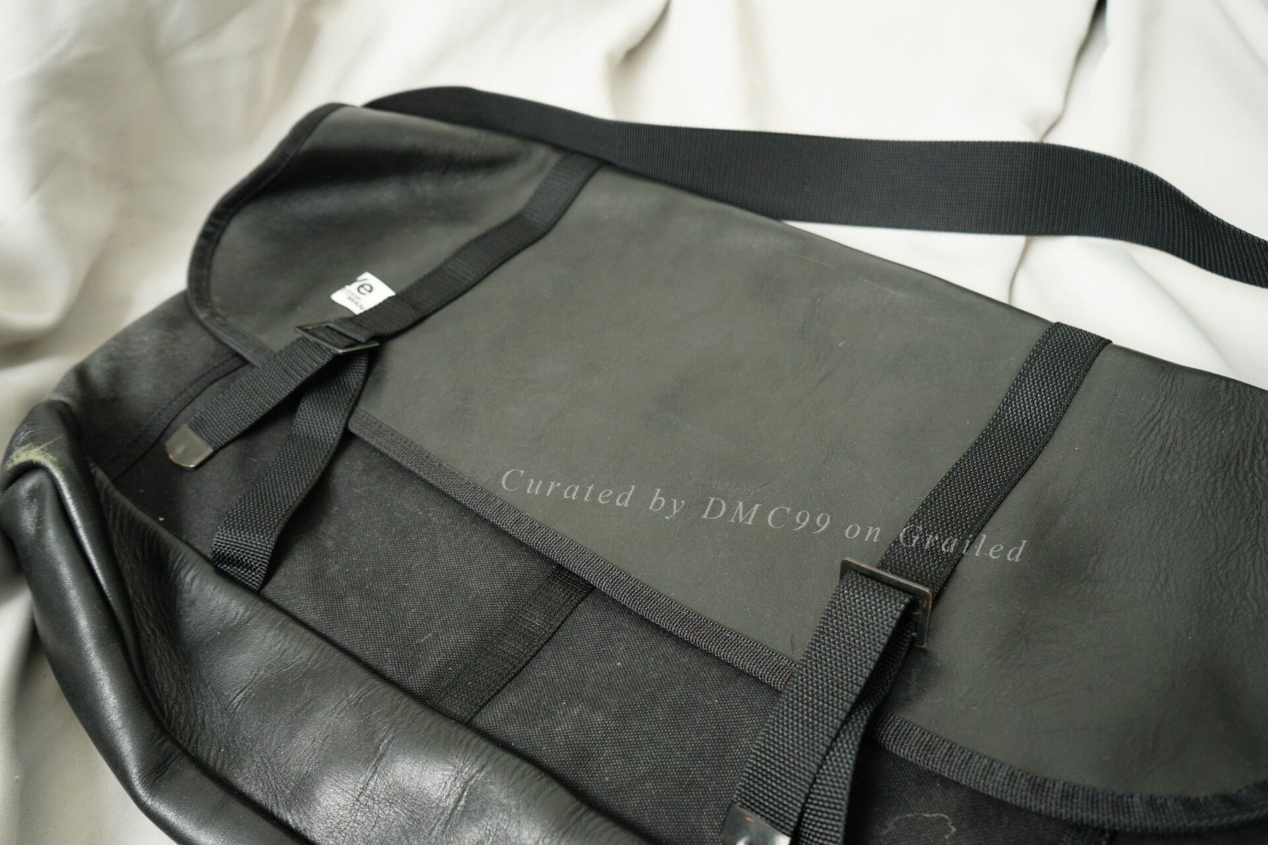 Comme des Garcons CDG Patchwork Messenger Bag