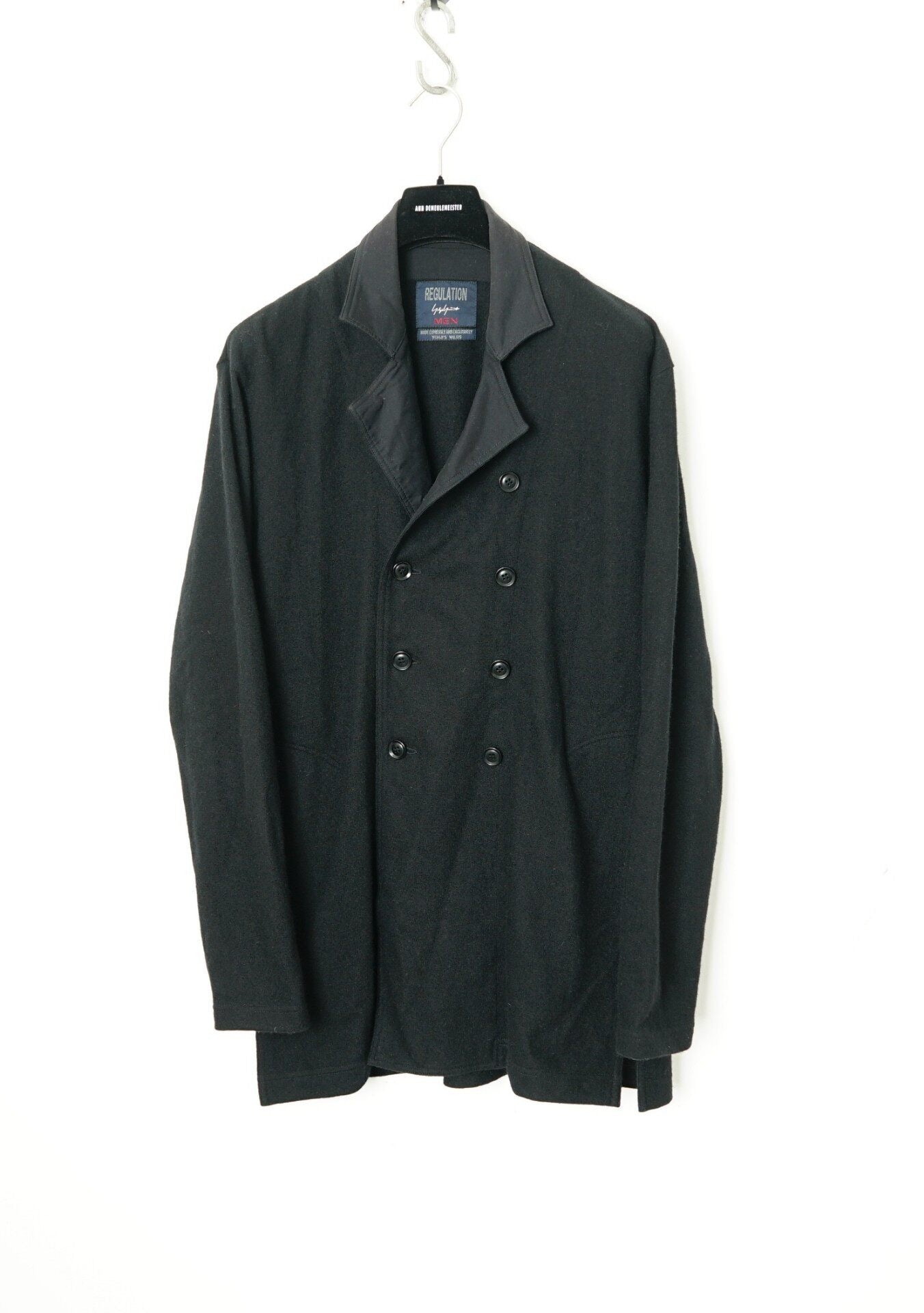 Yohji Yamamoto Double-Breasted Loose Coat