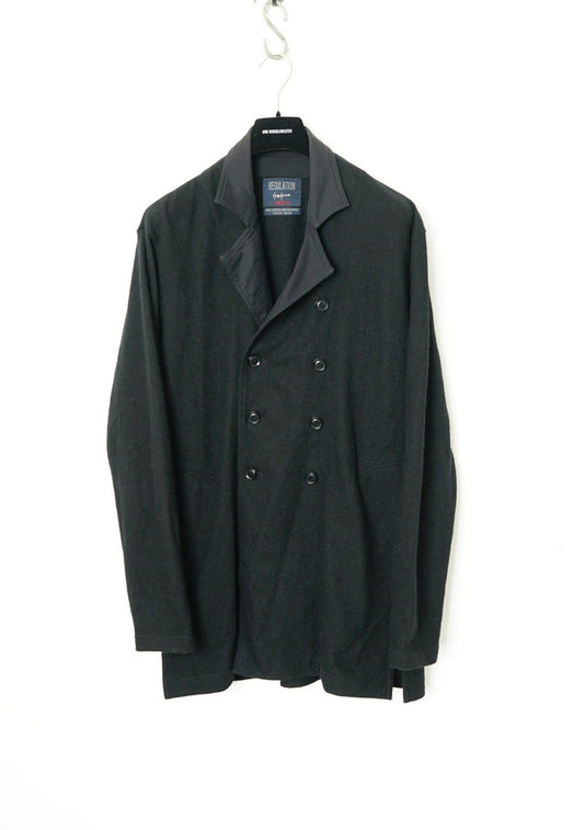Yohji Yamamoto Double-Breasted Loose Coat