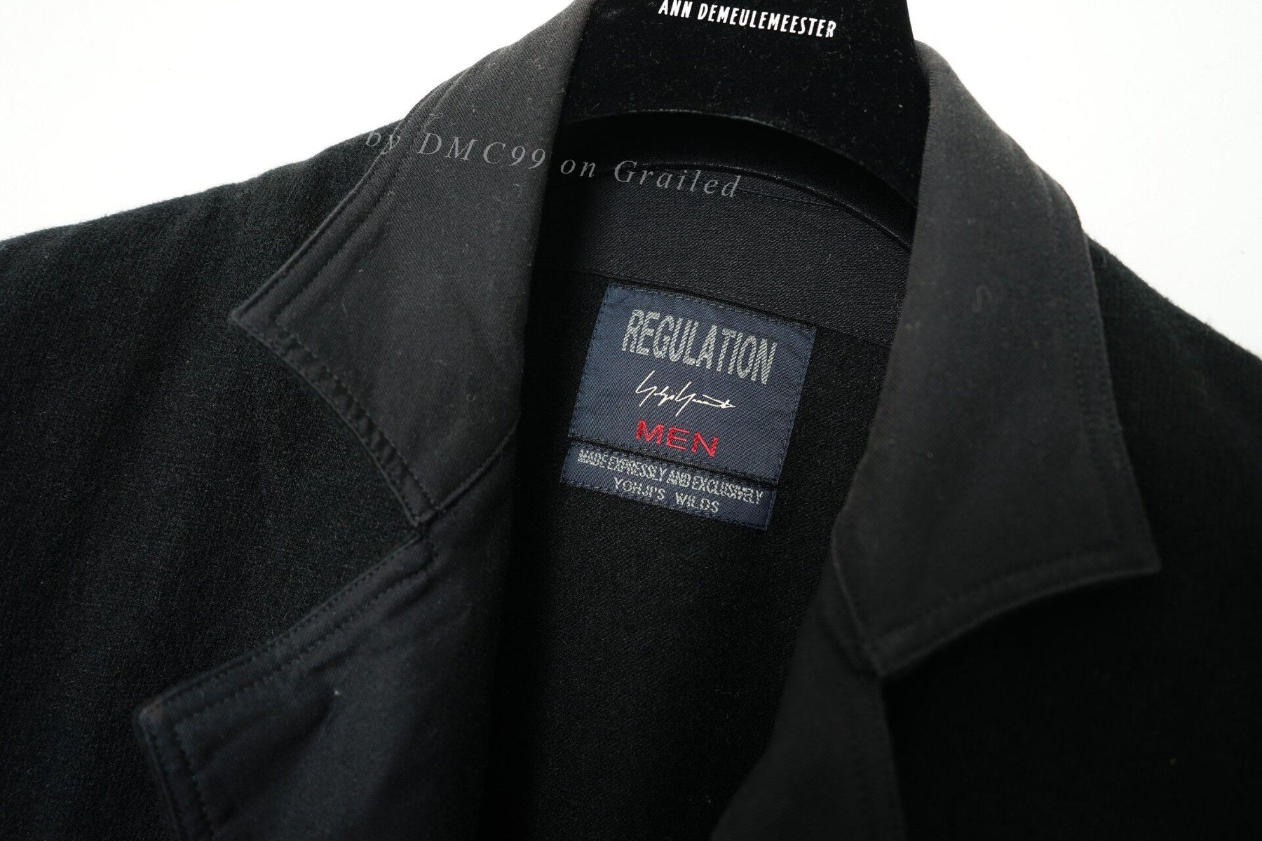 Yohji Yamamoto Double-Breasted Loose Coat