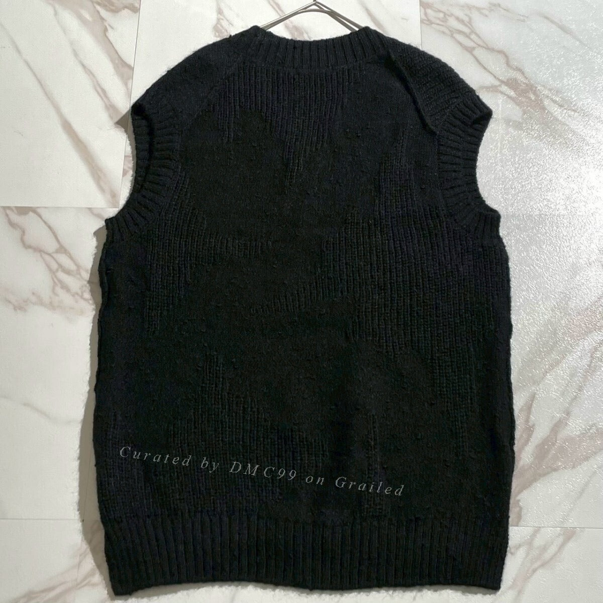 Yohji Yamamoto Pour Homme 23AW Long Wool Angora Vest