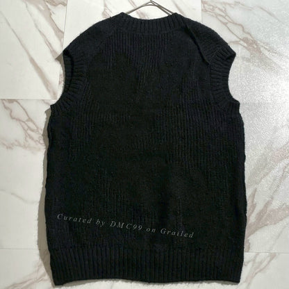 Yohji Yamamoto Pour Homme 23AW Long Wool Angora Vest