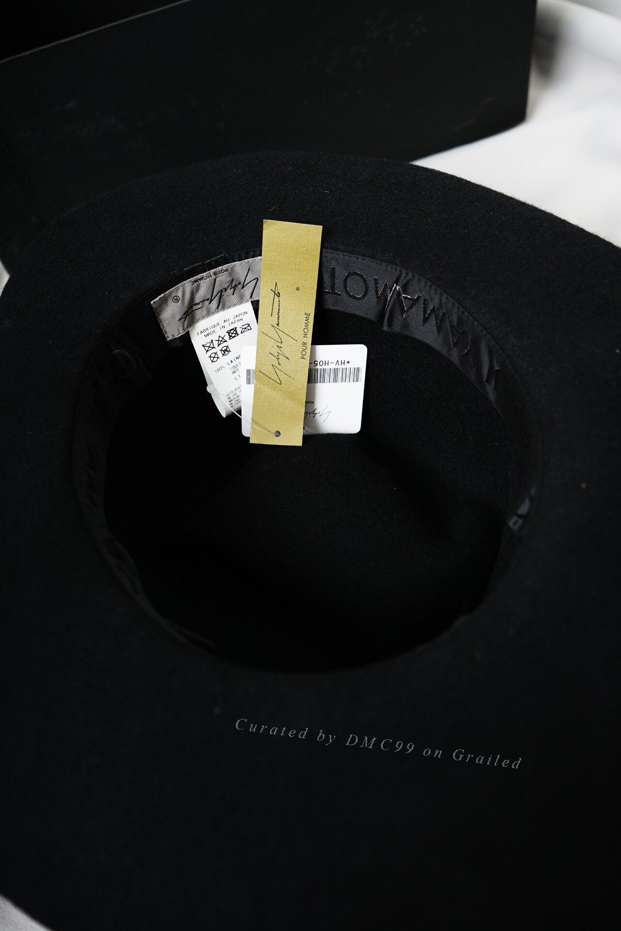 Yohji Yamamoto Wide-Brim Felt Hat