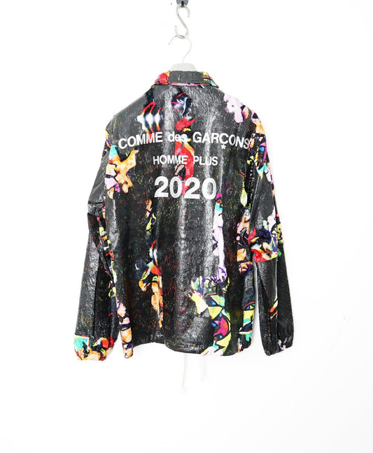 Comme des Garçons CDG Patchwork Faux Leather Jacket