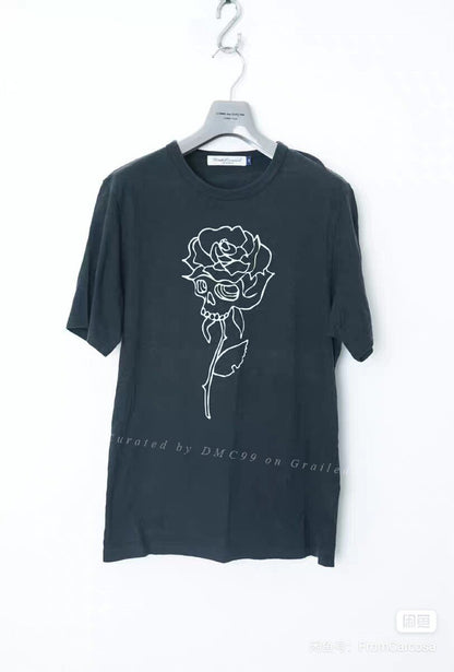 Undercover Rose Skull Short Sleeve T-Shirt