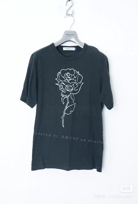 Undercover Rose Skull Short Sleeve T-Shirt