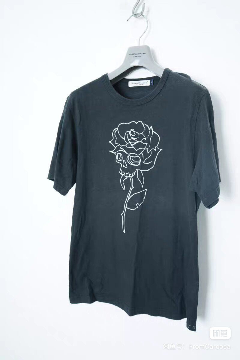 Undercover Rose Skull Short Sleeve T-Shirt