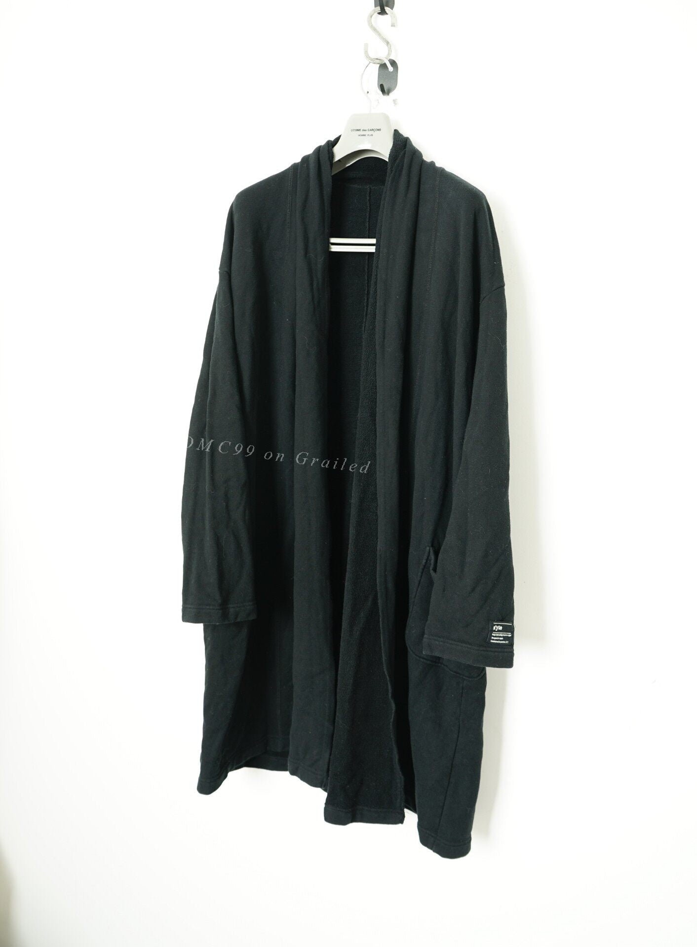 Yohji Yamamoto Mid-Length Cardigan Coat