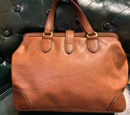 Ralph Lauren Old Main Line Leather Handbag