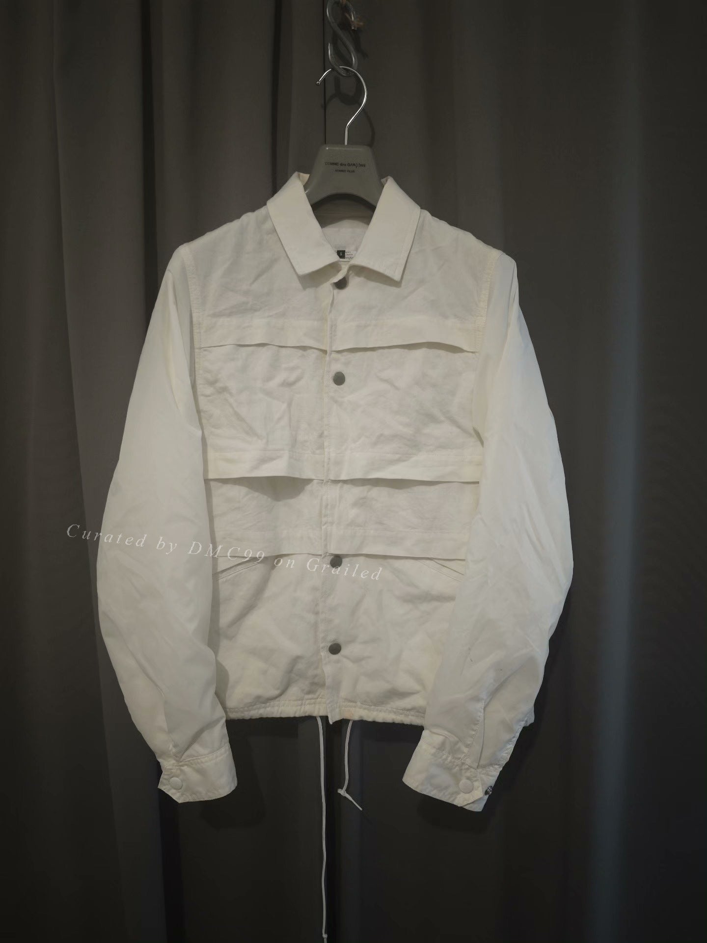 Comme des Garcons CDG patchwork pleated jacket