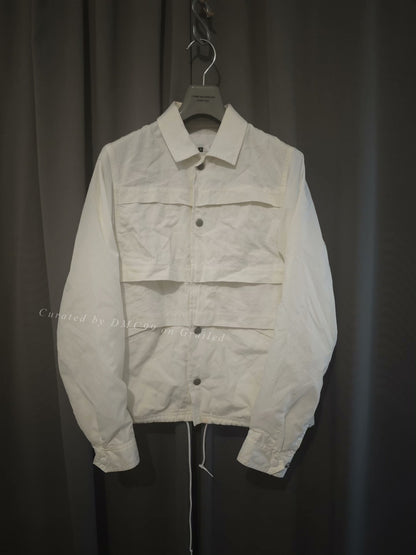 Comme des Garcons CDG patchwork pleated jacket