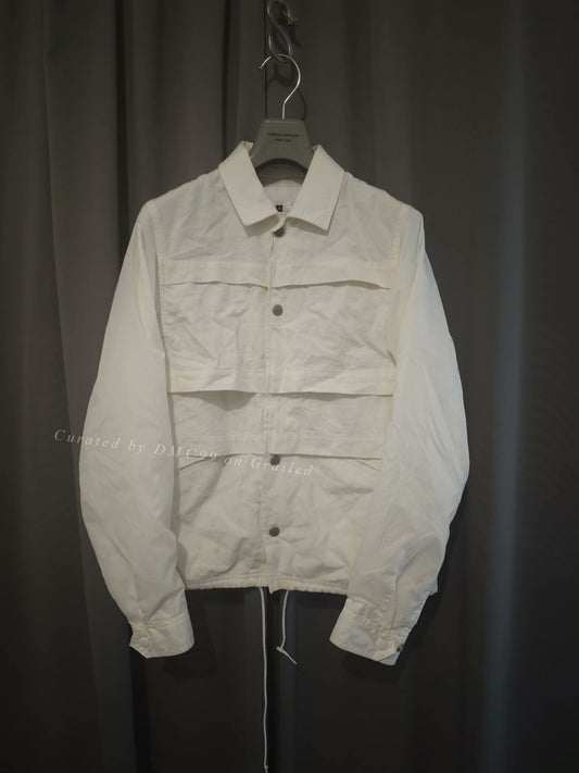 Comme des Garcons CDG patchwork pleated jacket