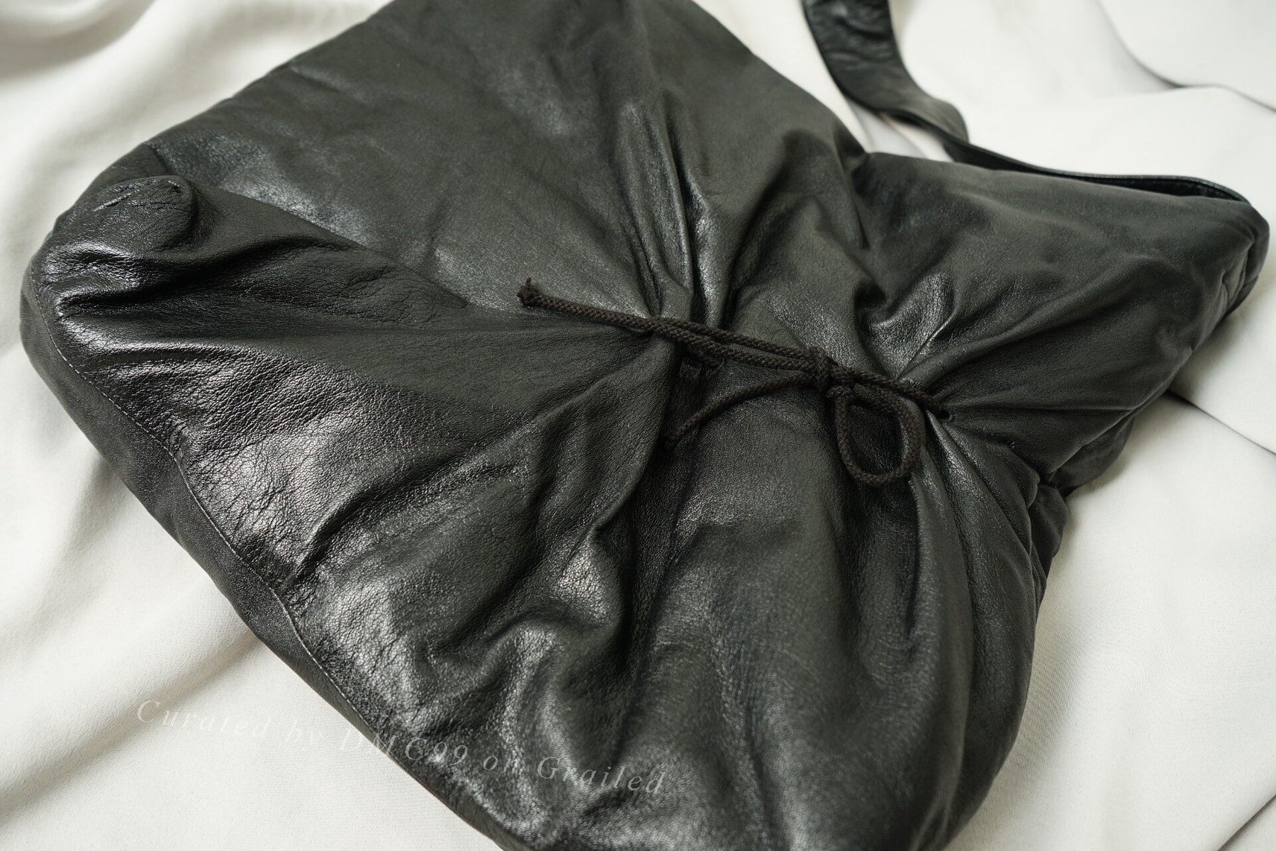 Yohji Yamamoto Sheepskin Cloud Bag Medium