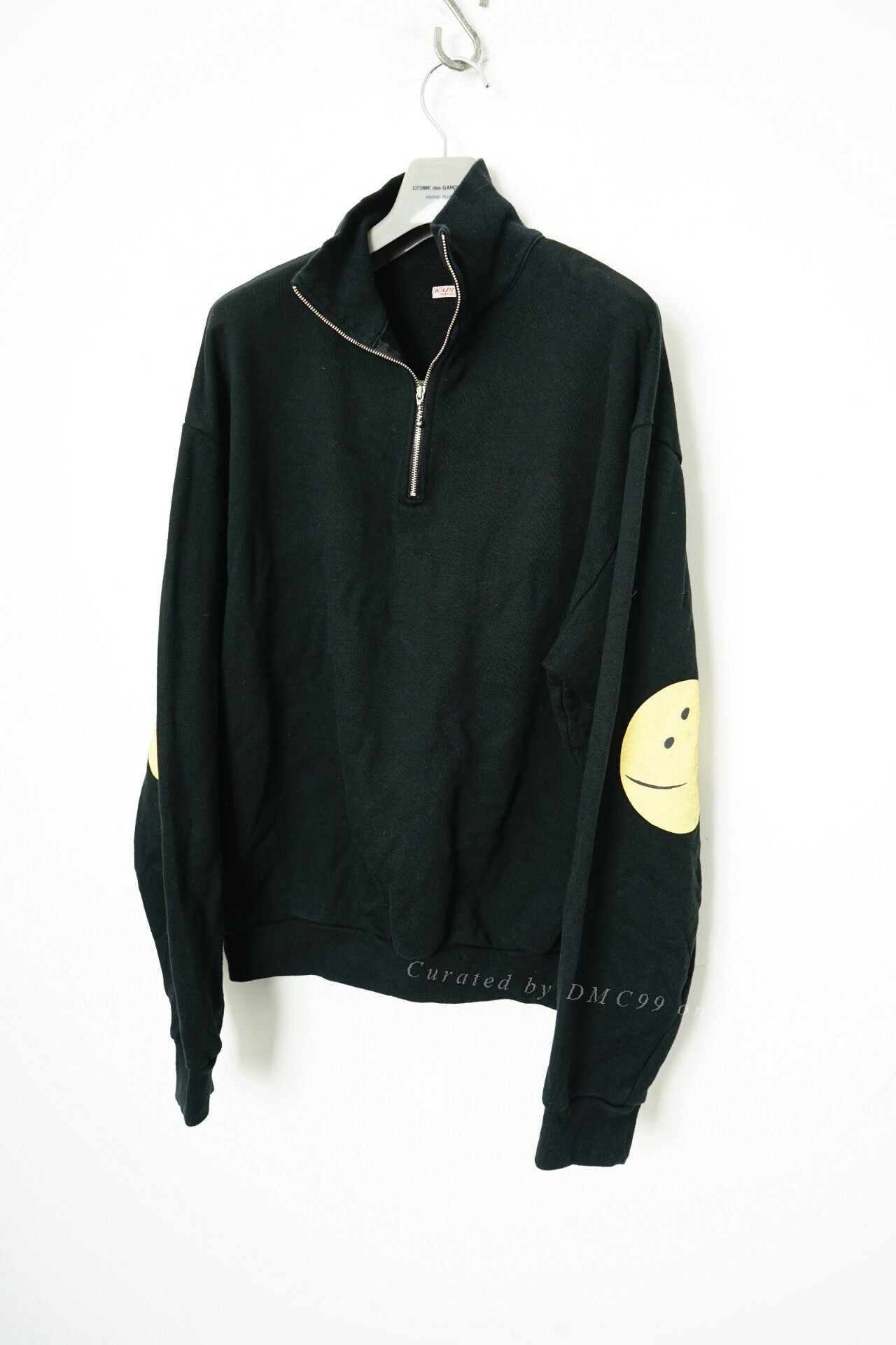 Kapital Polo Collar Smiley Sweatshirt