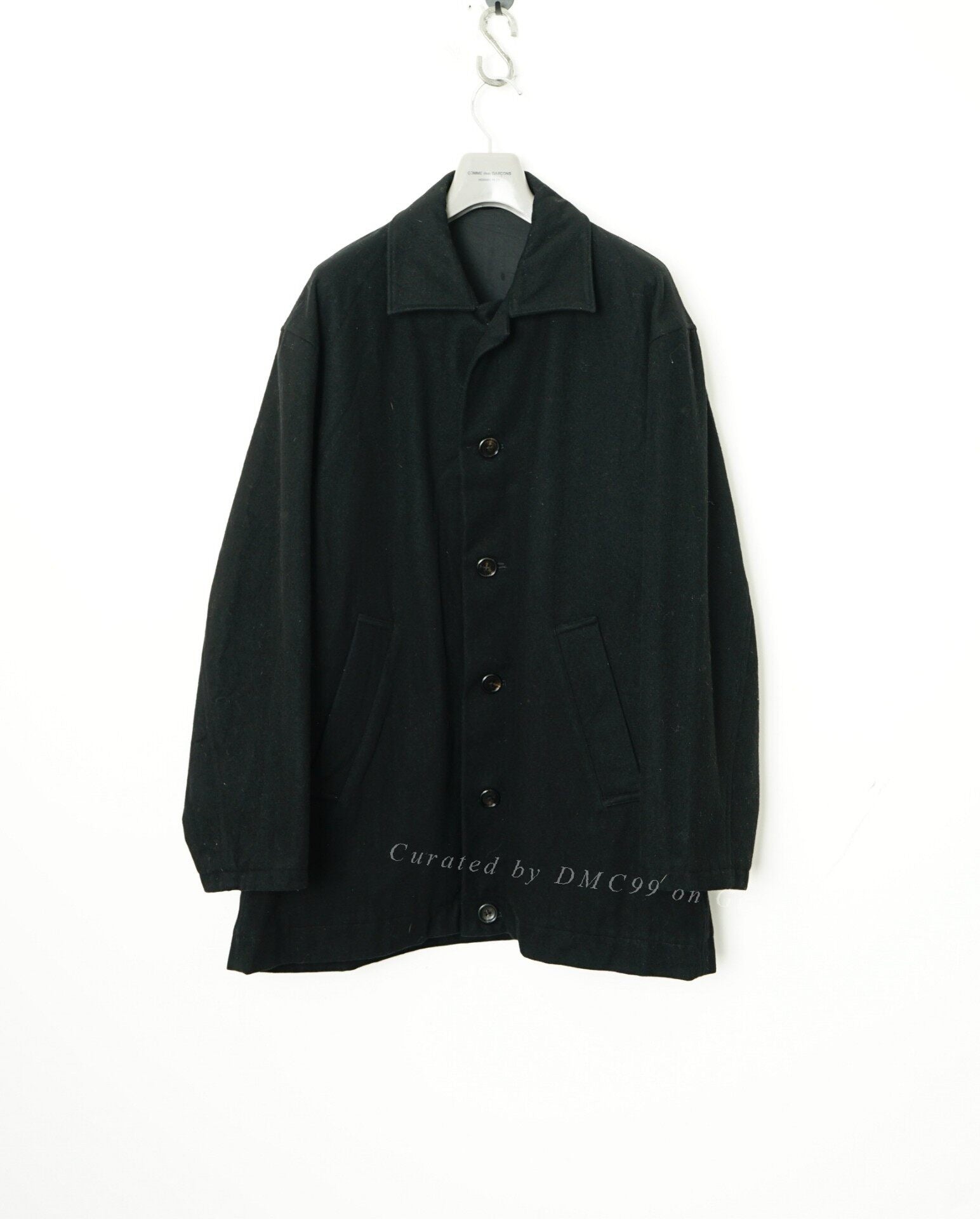 Yohji Yamamoto Y's for Men Oversized Wool Coat