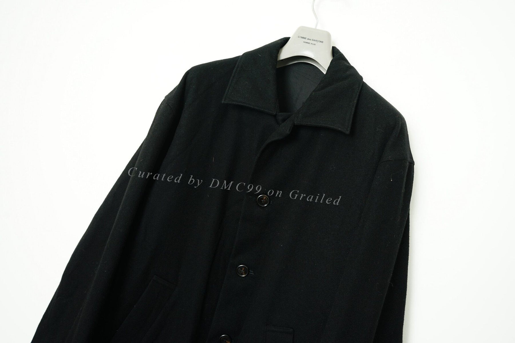 Yohji Yamamoto Y's for Men Oversized Wool Coat