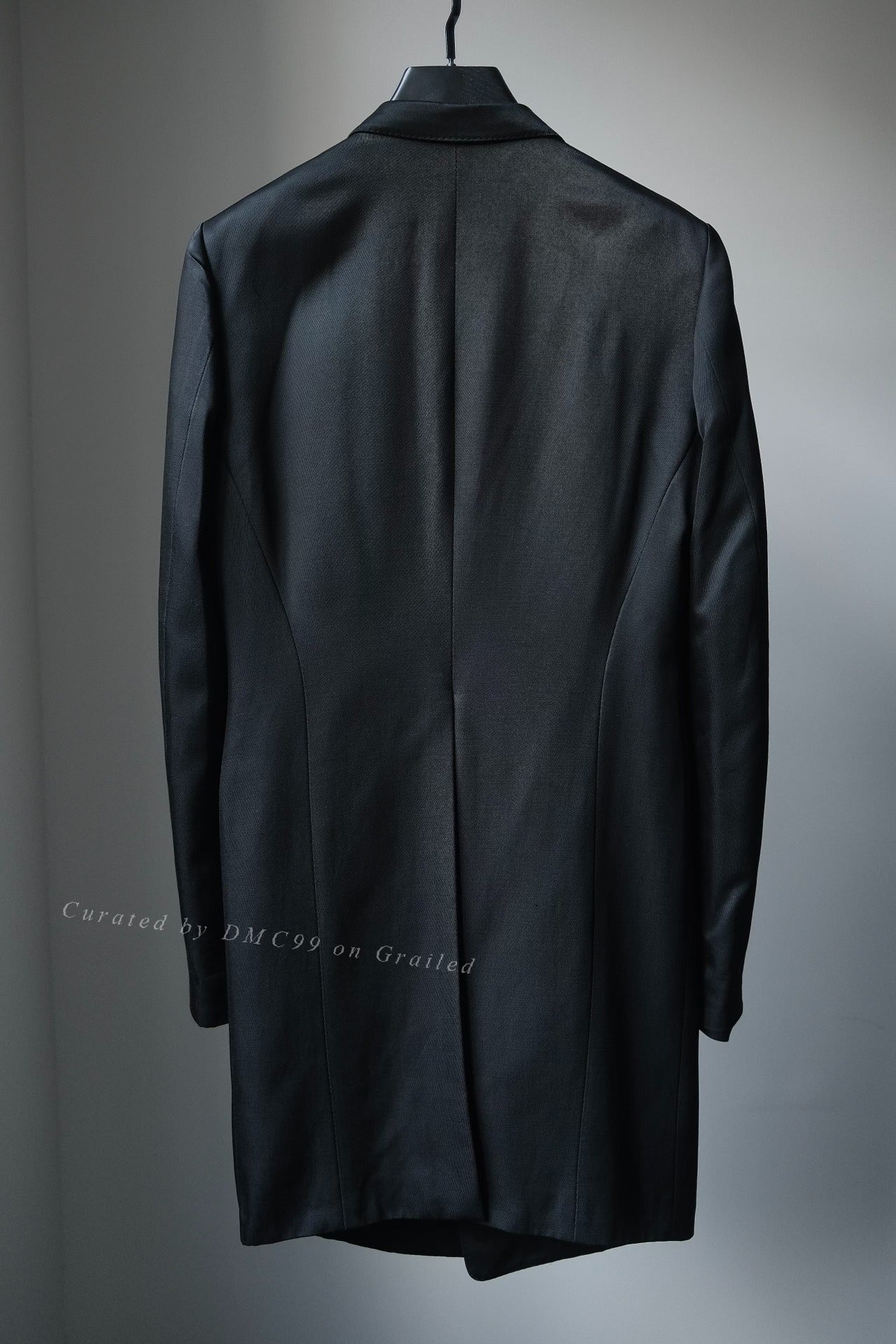 Julius_7 Dark Satin Avant-garde Blazer