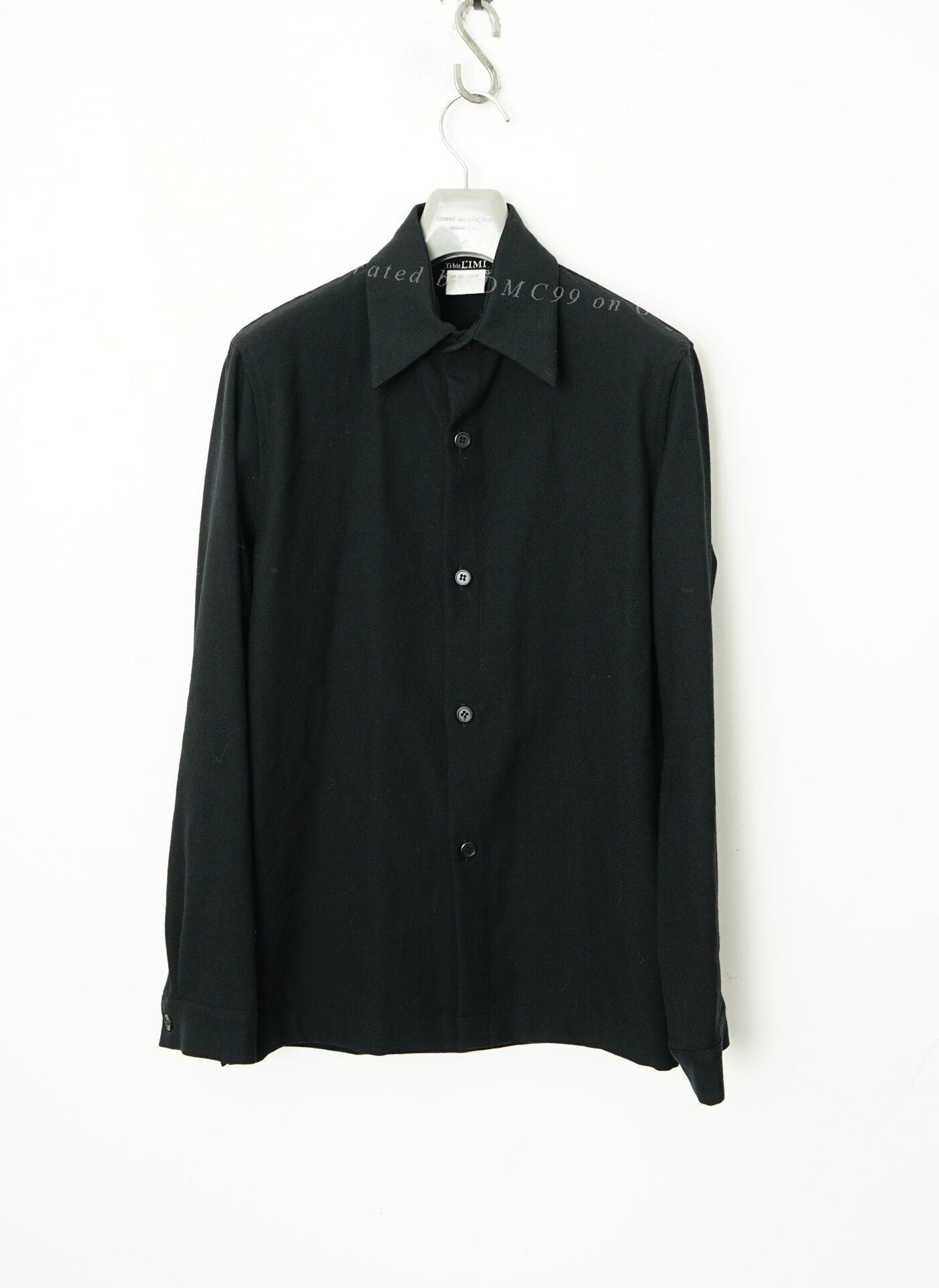 Yohji Yamamoto Wool Shirt Jacket