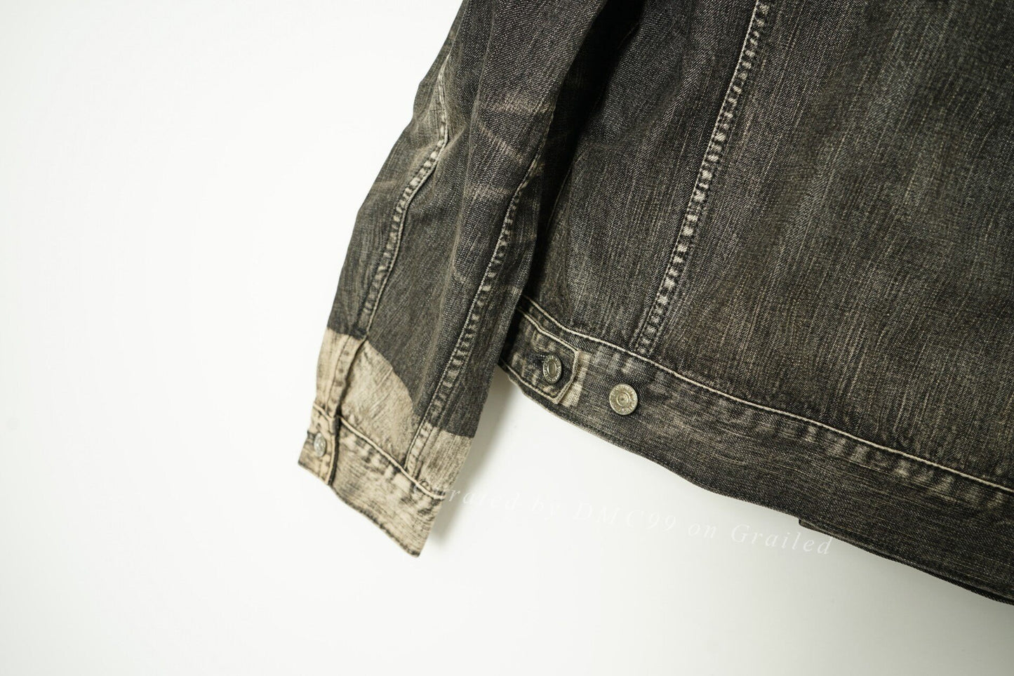 Yohji Yamamoto Y's For Men Faded Denim Jacket