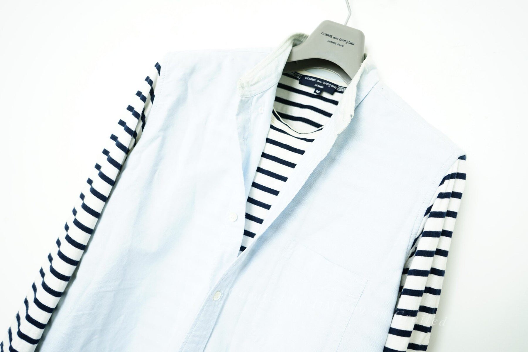 Comme des Garcons Archive Layered Striped T-shirt