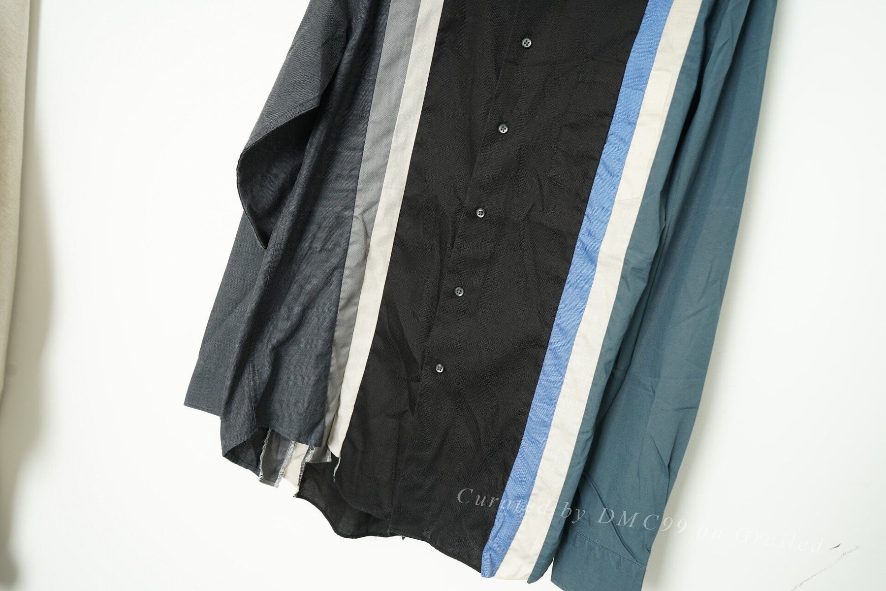 Needles Oversized Rebuild Patchwork Shirt
