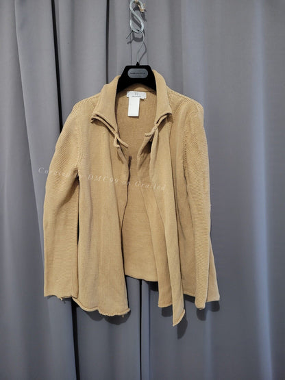 Yohji Yamamoto Fake Double Layer Knit Coat