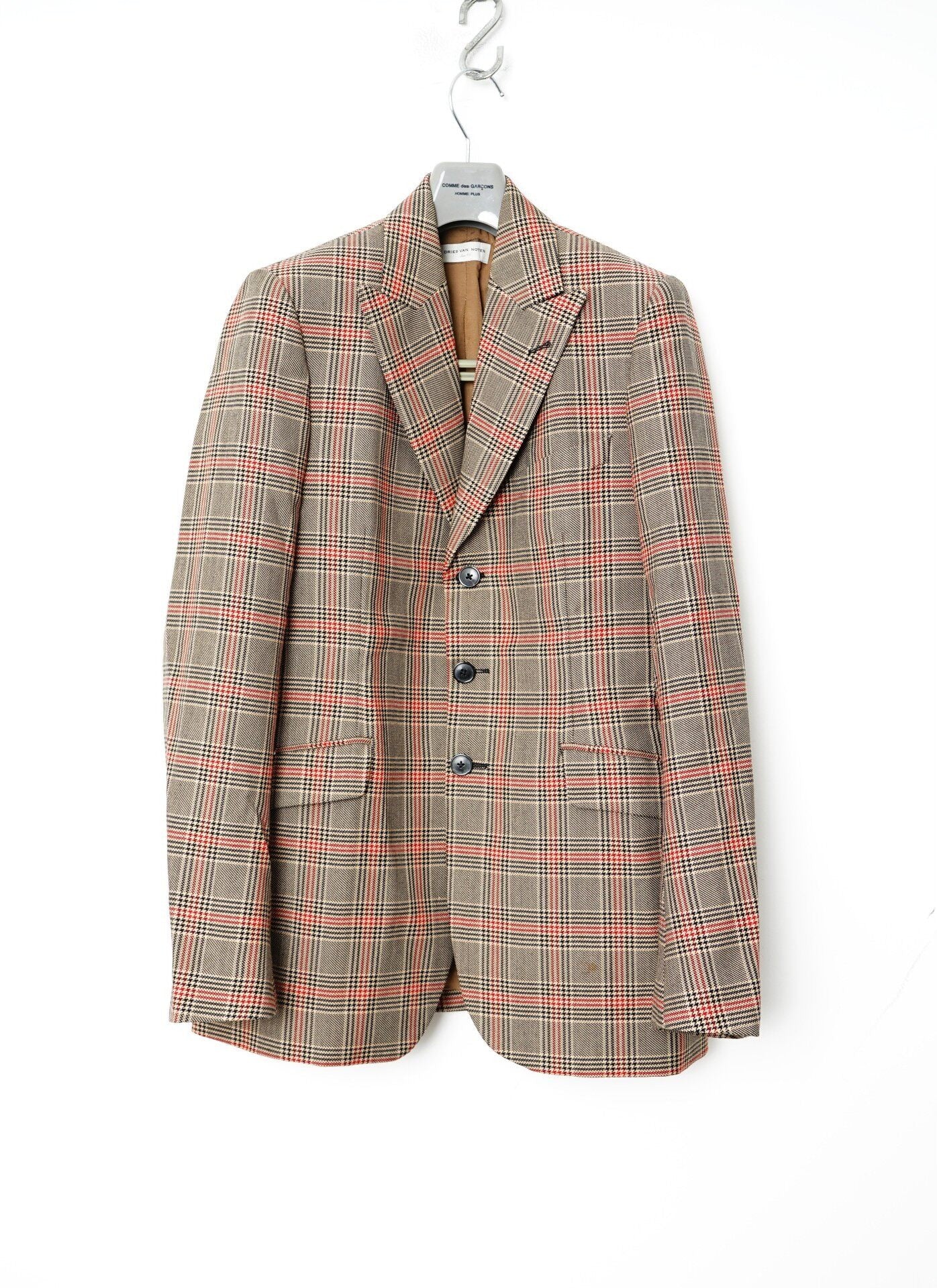 Dries Van Noten 18AW Plaid Blazer