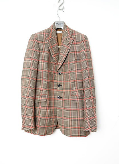 Dries Van Noten 18AW Plaid Blazer