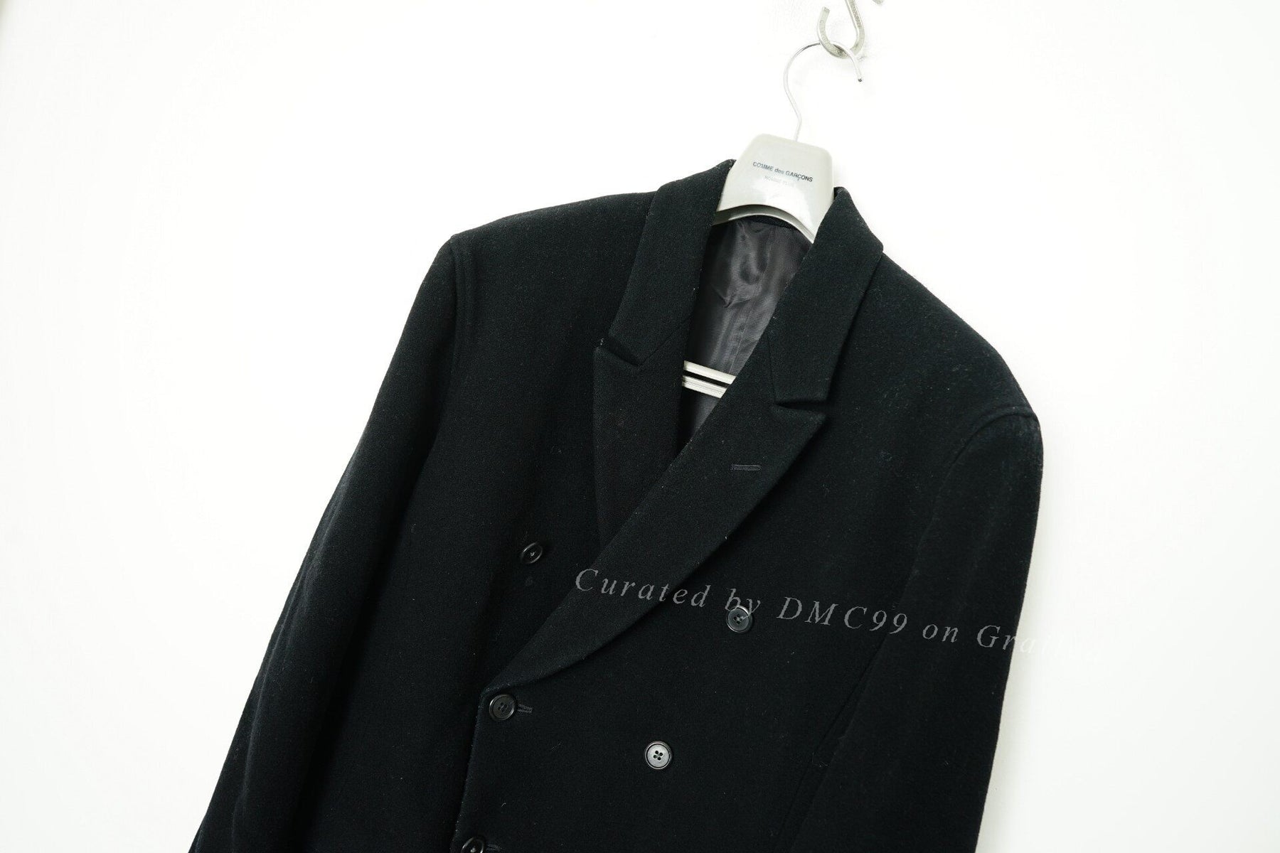 Yohji Yamamoto Y's Double-Breasted Wool Blazer