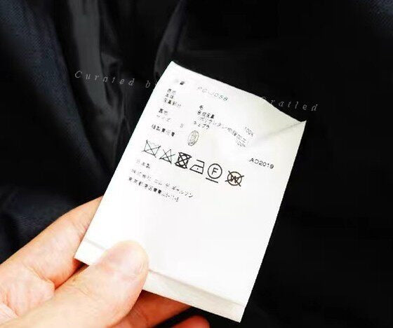 Comme des Garcons Leather Collar Spliced Blazer