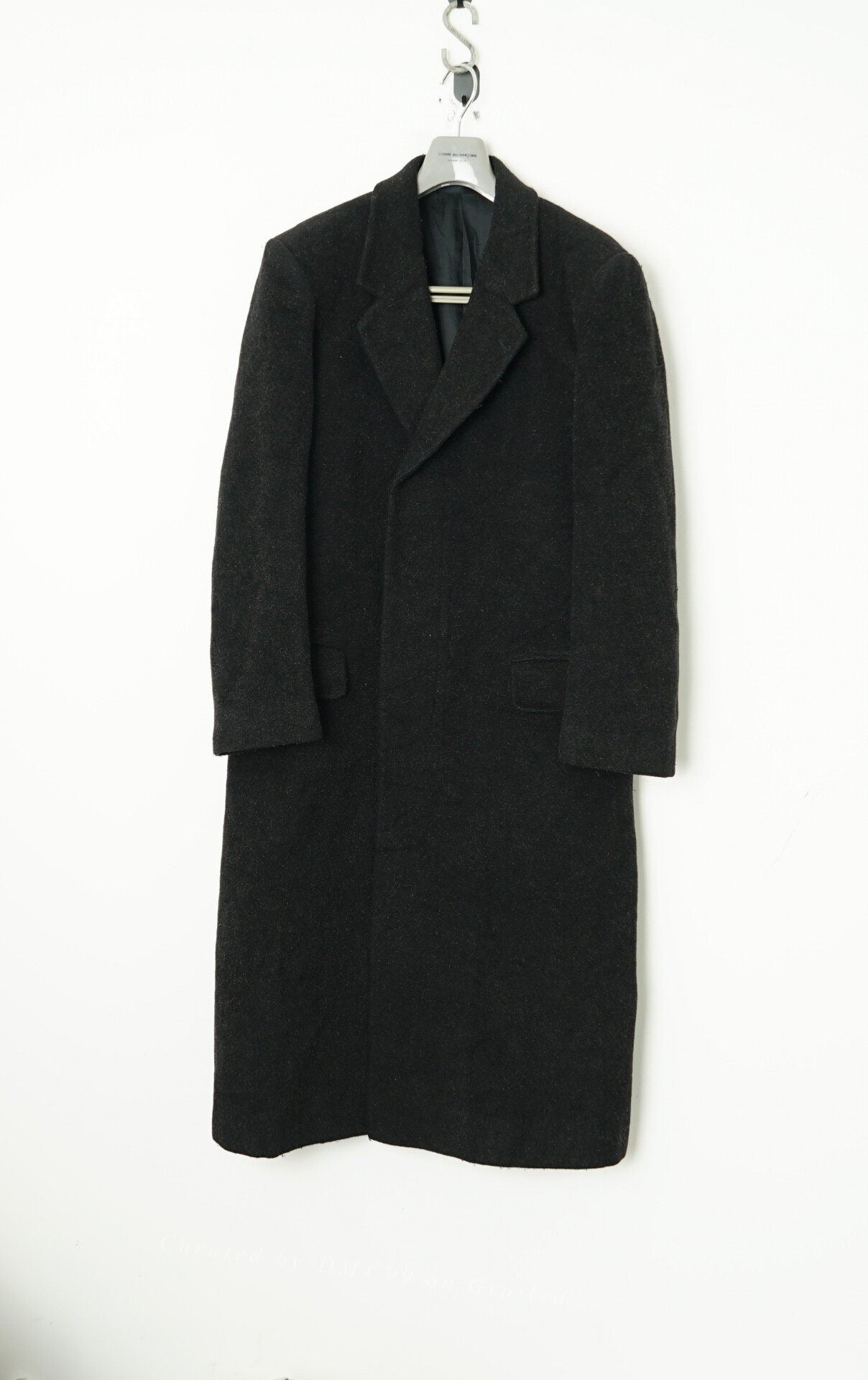 Yohji Yamamoto Wool Blend Chester Coat