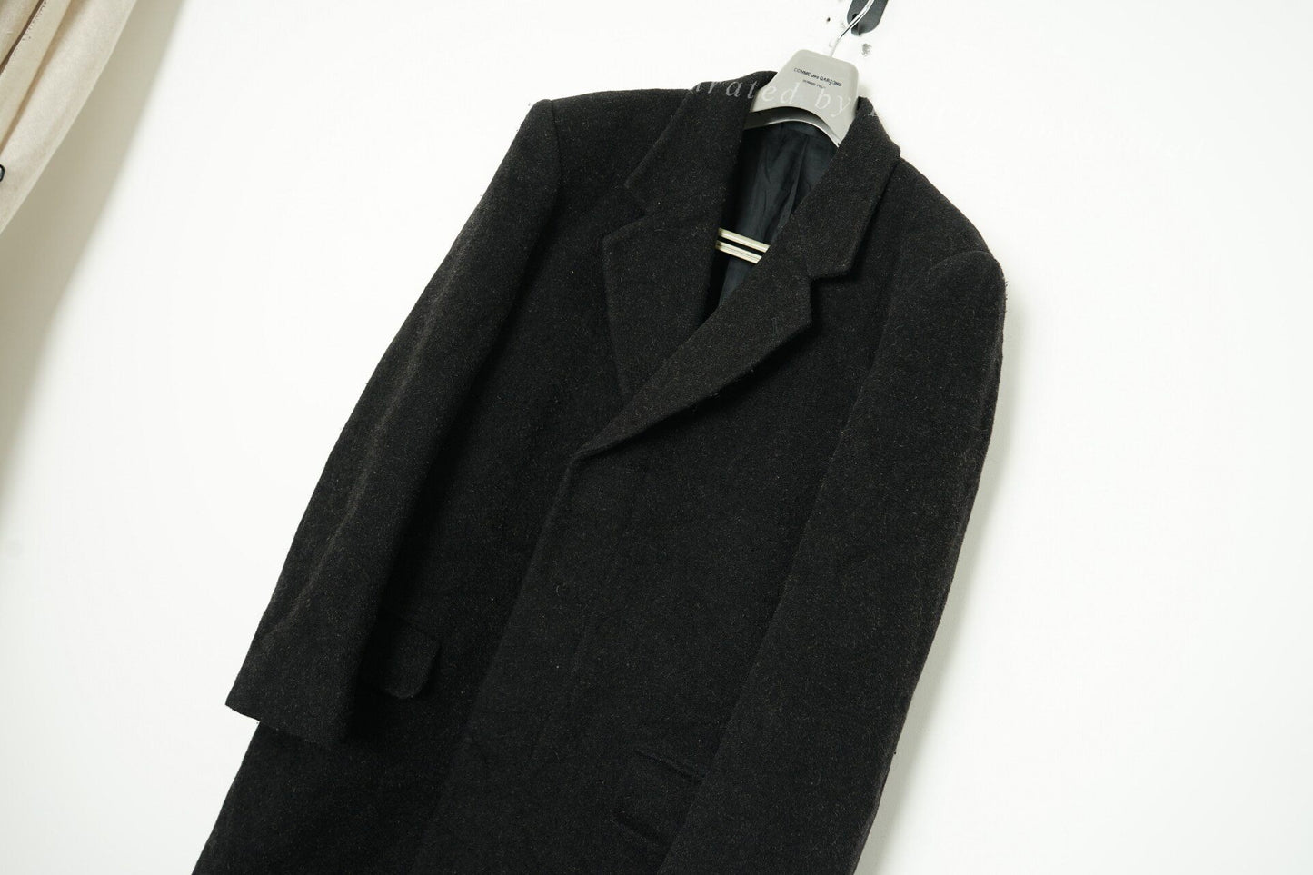 Yohji Yamamoto Wool Blend Chester Coat