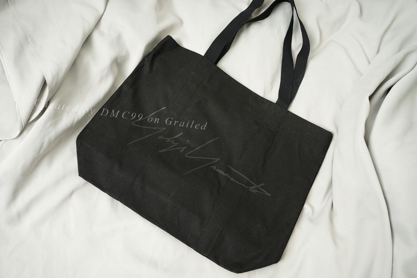 Yohji Yamamoto Signature Tote Bag