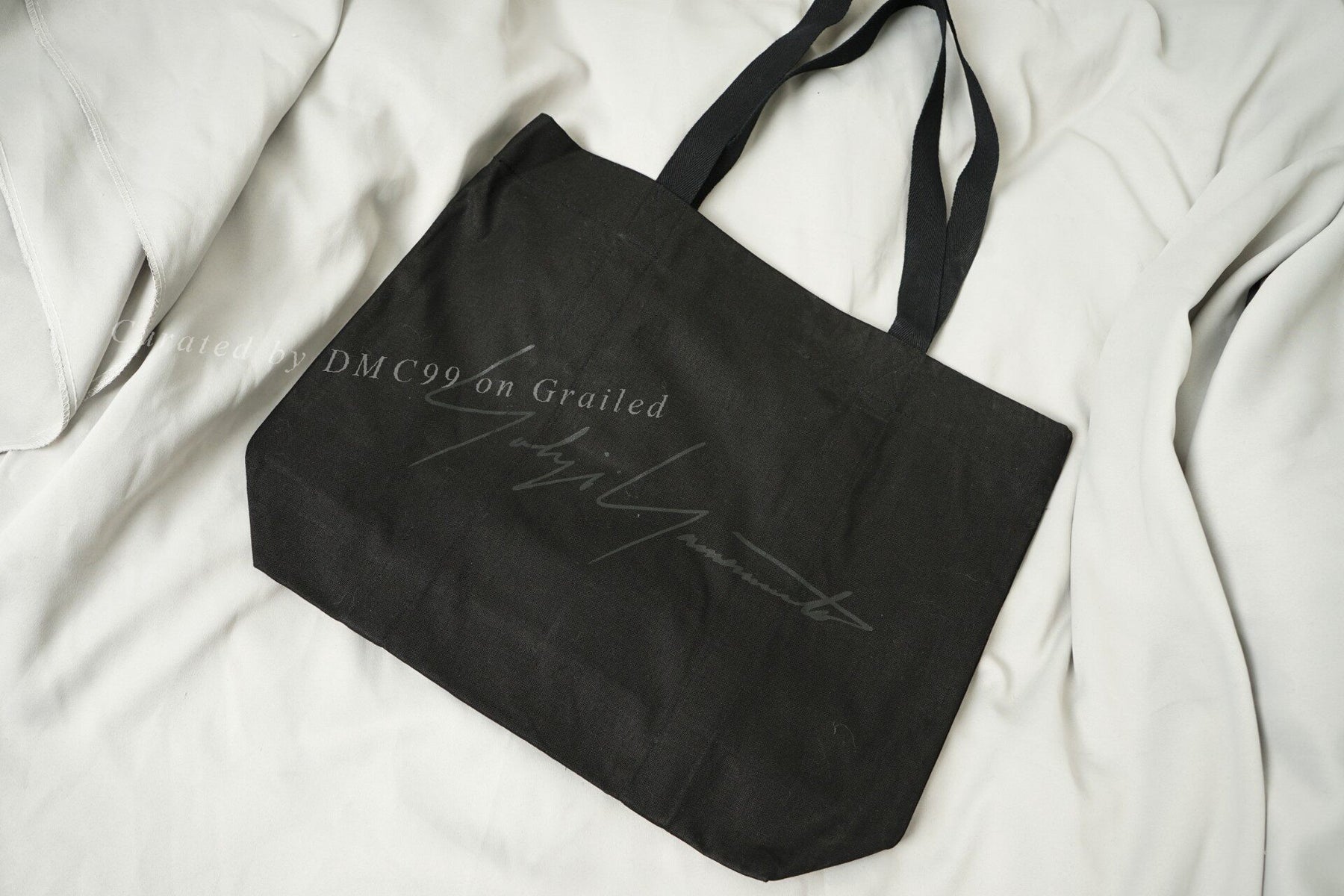 Yohji Yamamoto Signature Tote Bag