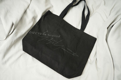 Yohji Yamamoto Signature Tote Bag
