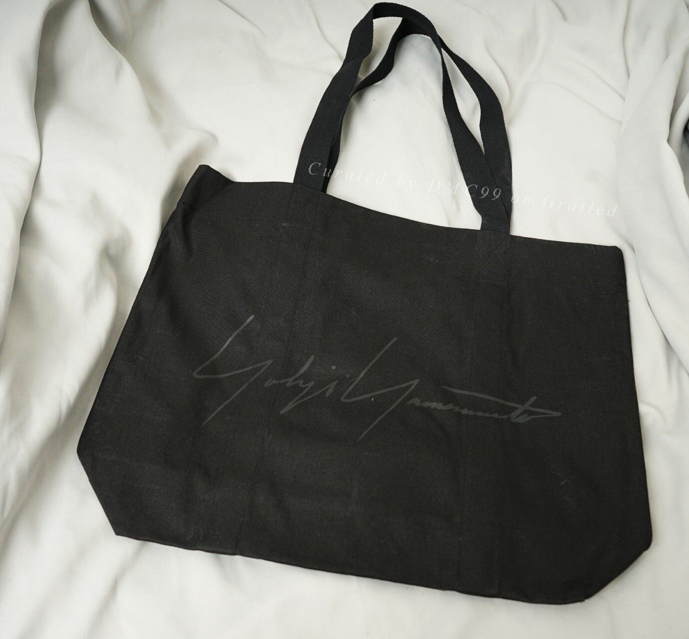 Yohji Yamamoto Signature Tote Bag