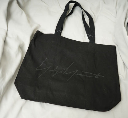 Yohji Yamamoto Signature Tote Bag