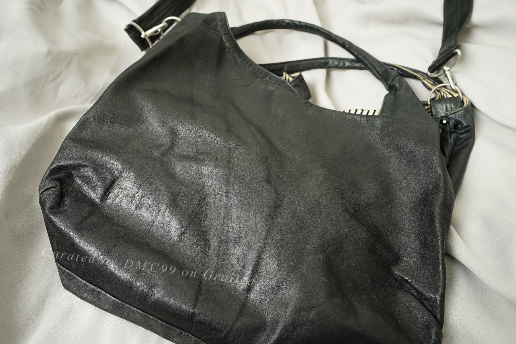 Yohji Yamamoto Single Shoulder Tote Bag