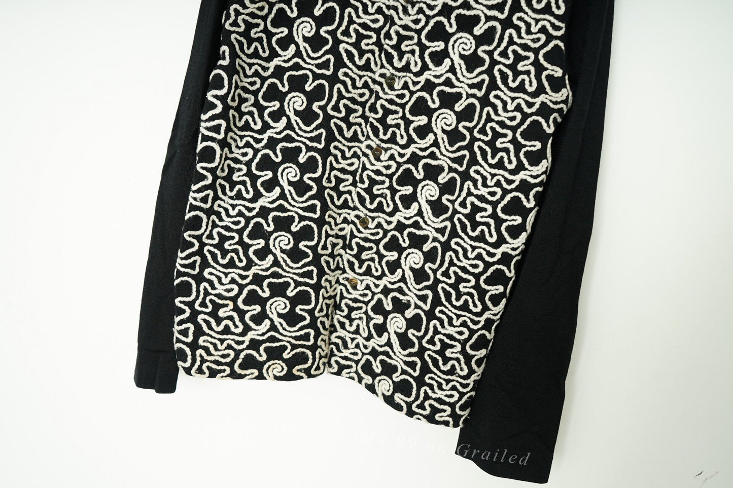 Comme des Garçons Cord Embroidery Cardigan