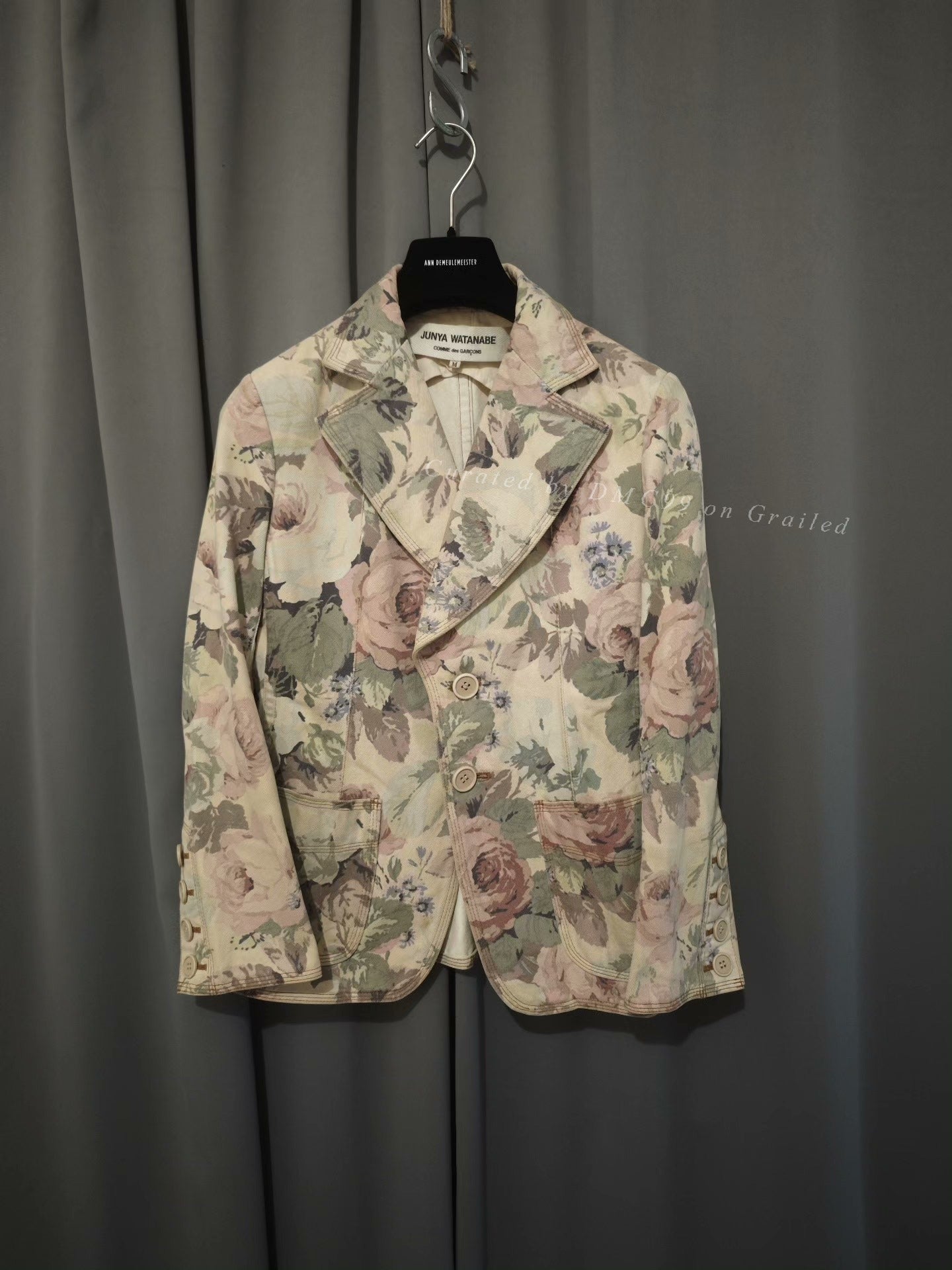 Comme des Garcons CDG Archive Floral Vintage Jacket