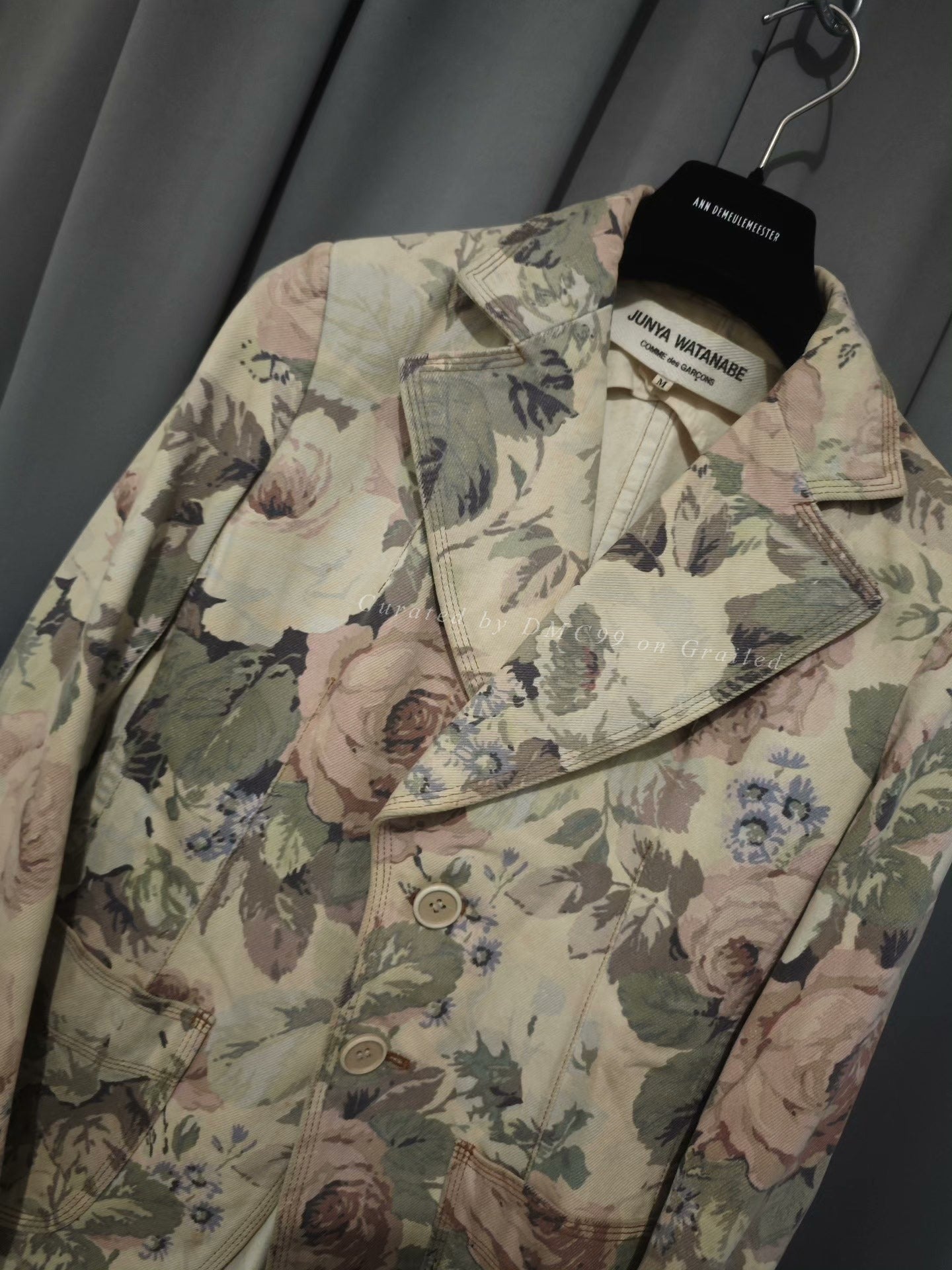 Comme des Garcons CDG Archive Floral Vintage Jacket