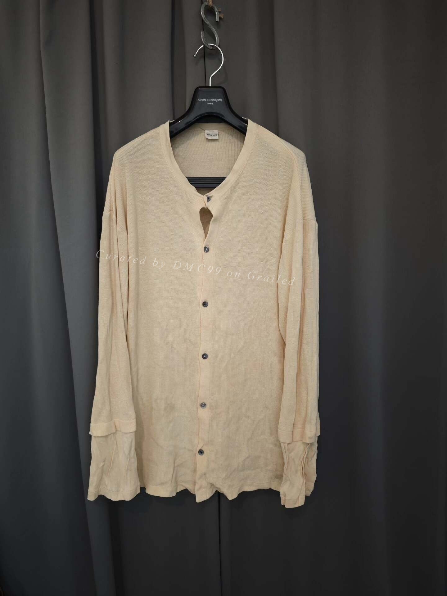 Yohji Yamamoto Y's for Men Double-Sleeve Cardigan