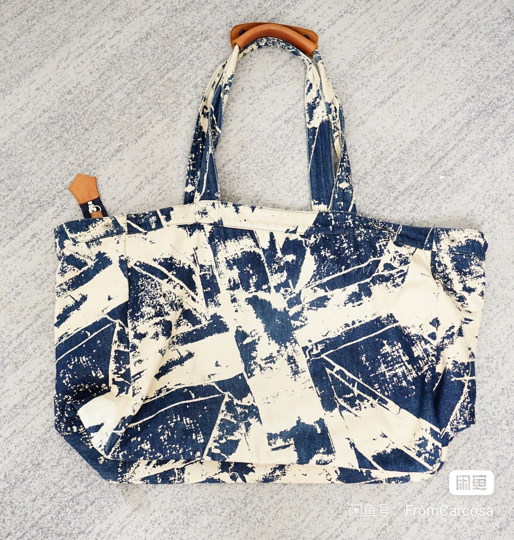 Vivienne Westwood Tie-Dye Canvas Tote