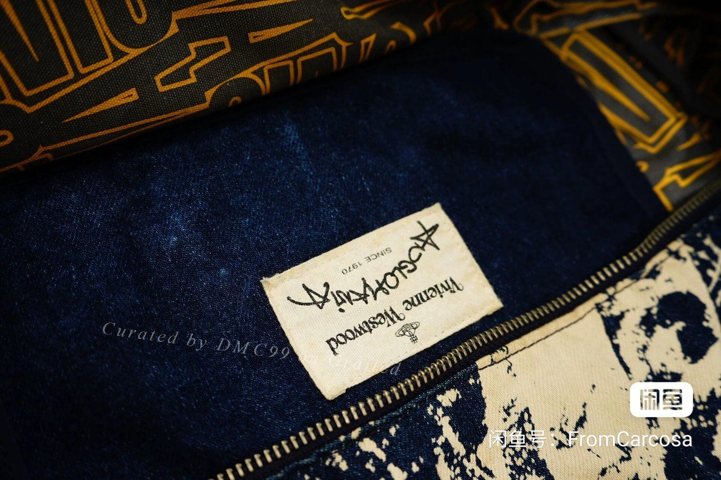Vivienne Westwood Tie-Dye Canvas Tote