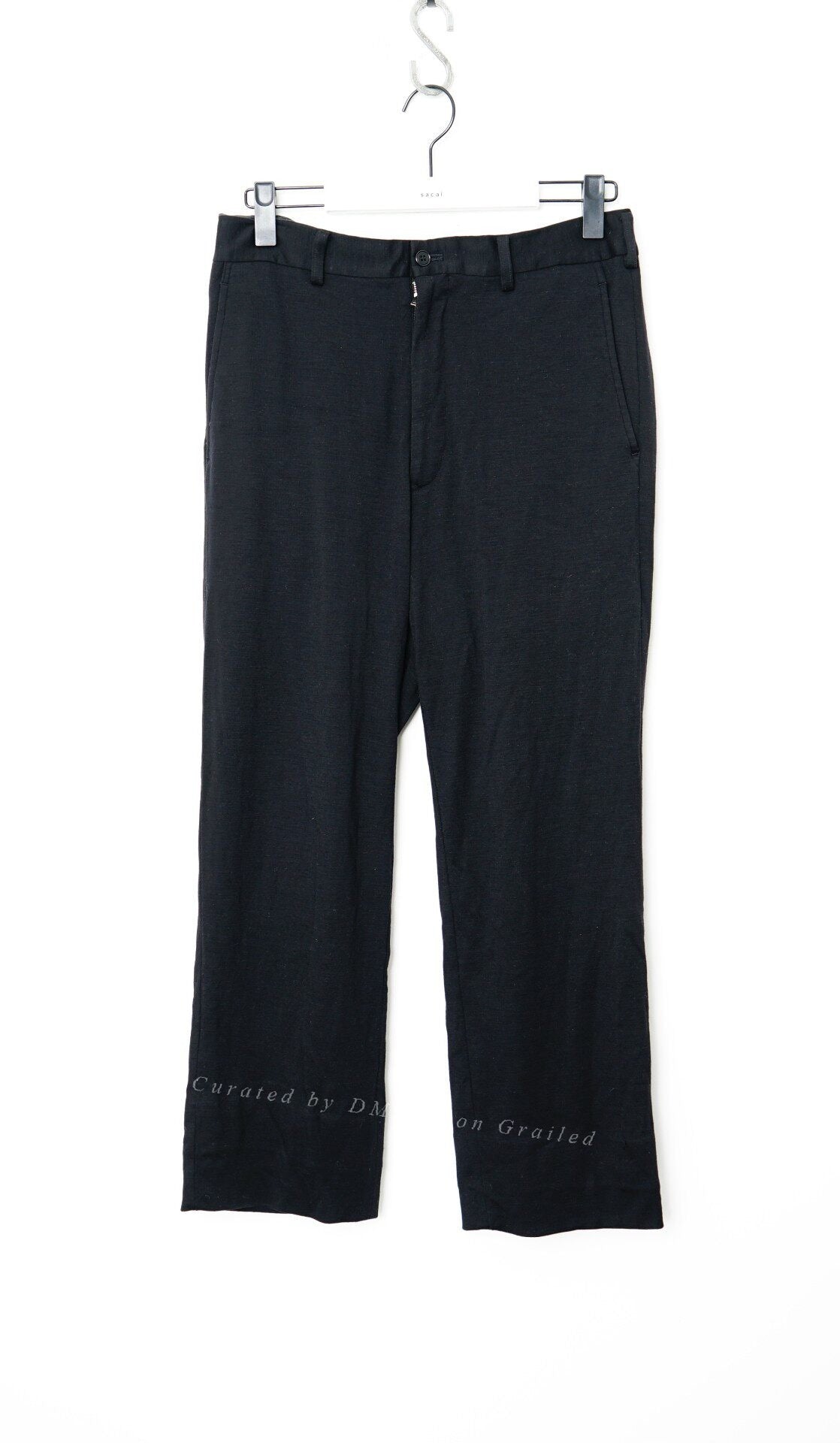 Yohji Yamamoto Wool Straight Pants