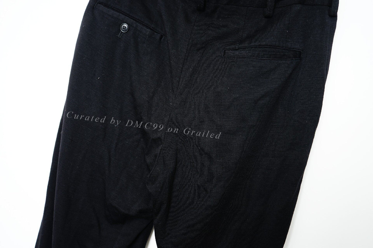 Yohji Yamamoto Wool Straight Pants
