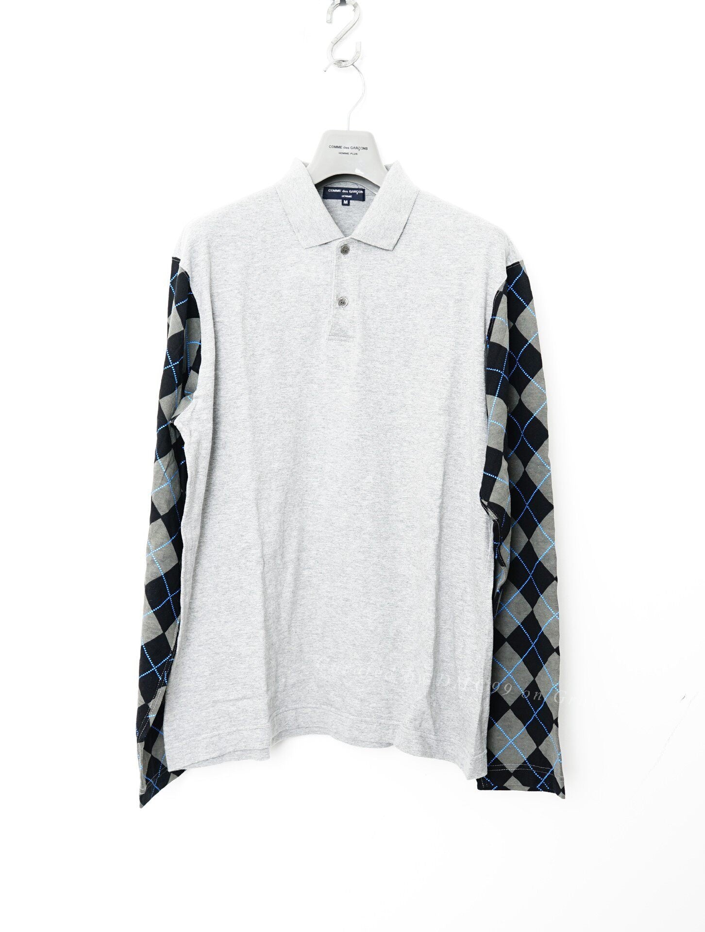Comme des Garçons Patchwork Sleeve Long-Sleeve Top