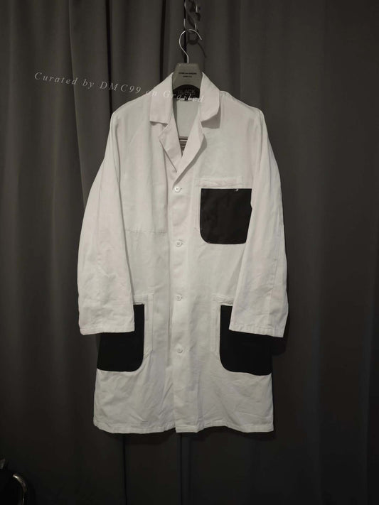 Comme des Garçons CDG Patchwork Mid-Length Trench